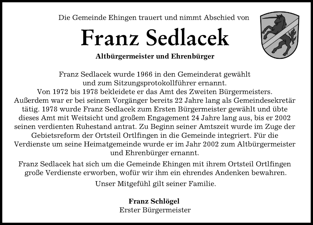 Traueranzeigen Der Letzten 14 Tage | Augsburger Allgemeine Zeitung