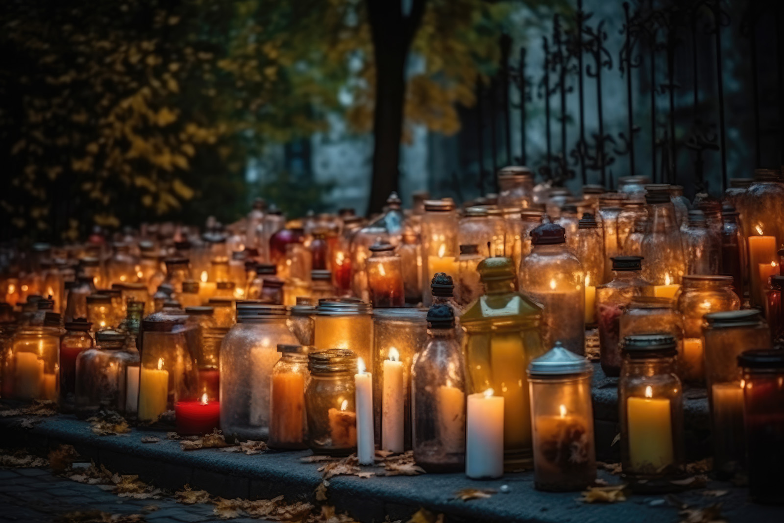 Am Sonntag, 26. November 2023, ist der Totensonntag in Deutschland. Um der Toten zu gedenken, zünden die Menschen auf den Friedhöfen Kerzen an.